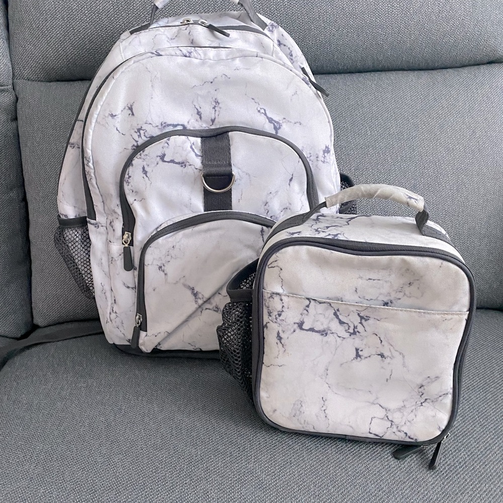 Pottery Barn Teen Backpack and lunchbox
